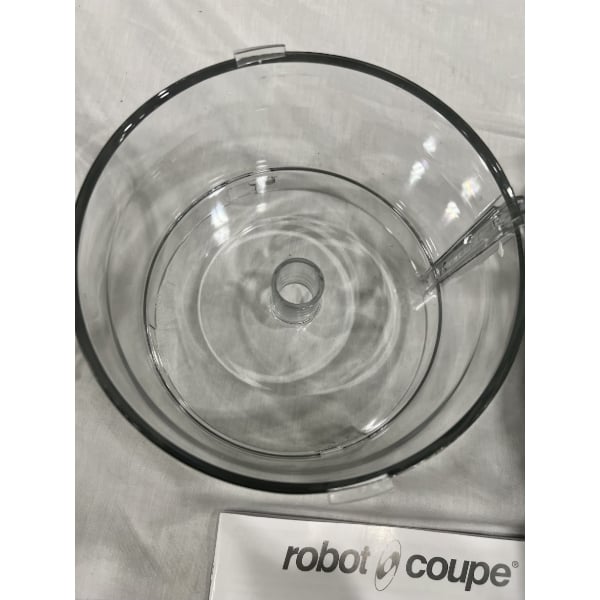 Scratch and Dent Robot Coupe R101BCLR 2.5 Qt. / 2.4 Liter Clear Batch Bowl Food Processor - 3/4 hp
