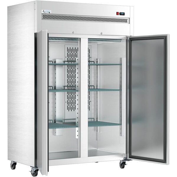 Scratch and Dent Avantco Z2-R-HC 54" Solid Door Stainless Steel Reach-In Refrigerator
