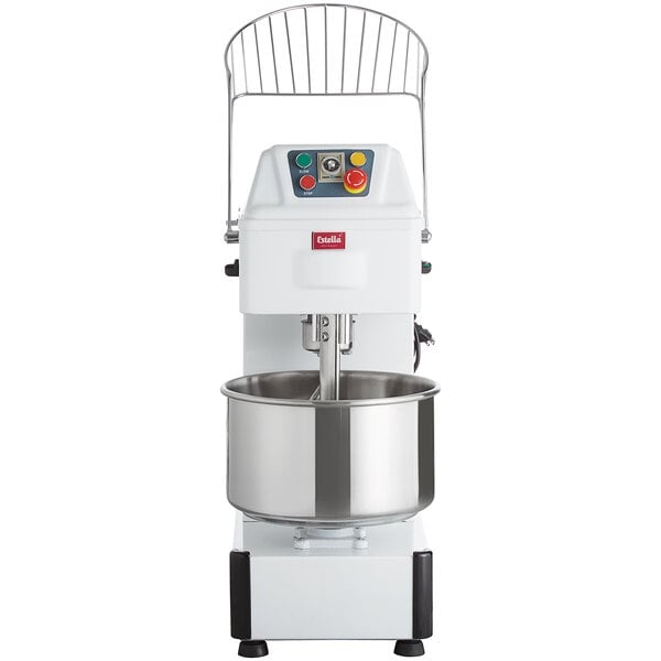 Scratch and Dent Estella SM20 20 Qt. / 28 lb. Two-Speed Spiral Dough Mixer - 120V, 2 hp