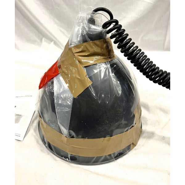 Scratch and Dent Hanson Heat Lamps 800-RET-BK Retractable Cord Ceiling Mount Heat Lamp with Black Finish