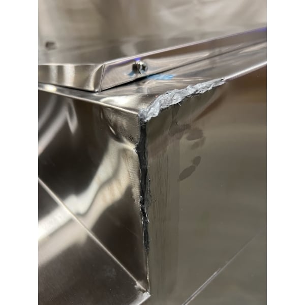 Scratch and Dent Avantco SSPPT-3 94" 3 Door Refrigerated Pizza Prep Table