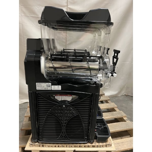 Scratch and Dent Carnival King Triple 2.6 Gallon Pourover Granita / Slushy / Frozen Beverage Machine - 120V