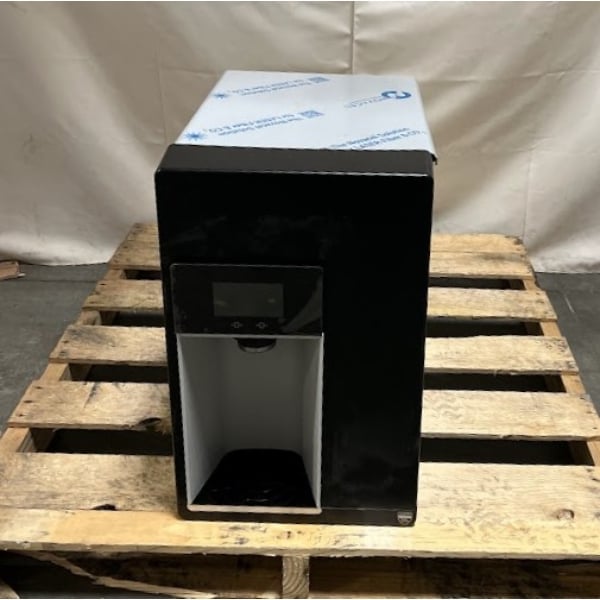 Scratch and Dent Follett 15CI114A-IW-CL-ST-00 Champion 15 Series Air-Cooled Chewblet Countertop Ice Maker and Water Dispenser with 15 lb. Storage Bin and Filter - 100 lb., 115V