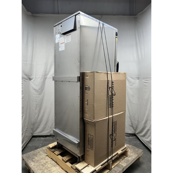 Scratch and Dent Alto-Shaam 1200-SK SX Full-Height Cook and Hold Smoker Oven with Simple Controls - 208-240V, 6,900-8,900W