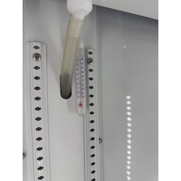 Scratch and Dent True GDM-47-HC-LD 54 1/8" Black Refrigerated Sliding Glass Door Merchandiser with LED Lighting