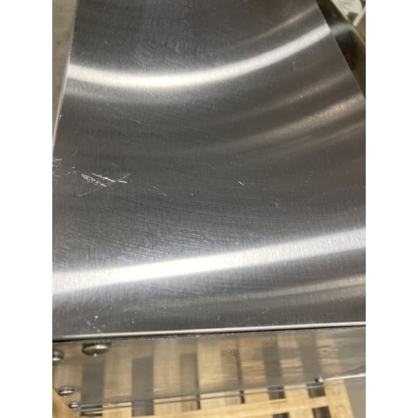 Scratch and Dent Avantco SS-PT-27M-HC 27" 1 Door Mega Top Stainless Steel Refrigerated Sandwich Prep Table