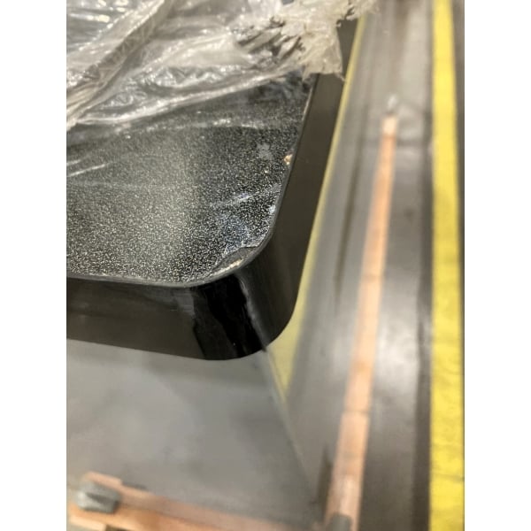 Scratch and Dent Regency 63" Basic Stainless Steel Portable Bar with Two Removable Speed Rails and Ice Bin
