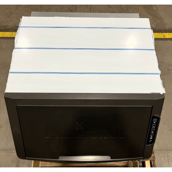 Scratch and Dent Manitowoc UYP0240W-161B NEO 26" Water-Cooled Undercounter Half Dice Cube Ice Machine with 90 lb. Storage Bin - 235 lb., 115V