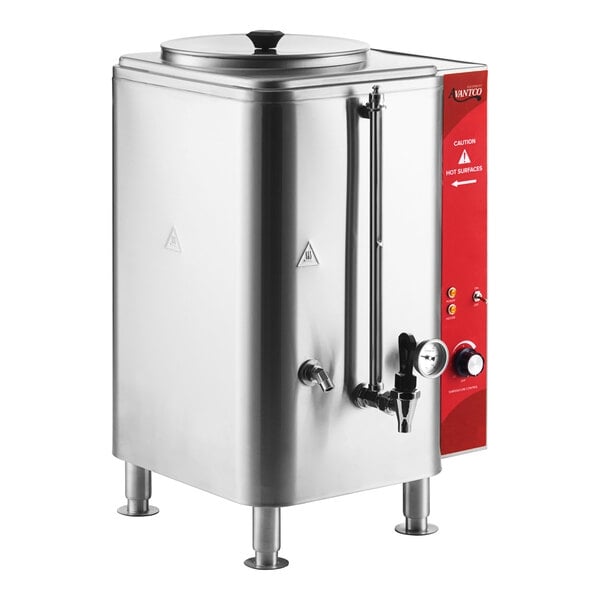 Scratch and Dent Avantco HWD15D 15 Gallon Bulk Hot Water Dispenser - 208/240V, 7,000W