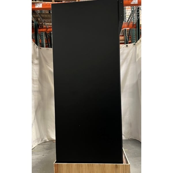 Scratch and Dent Avantco GDS-47-HC 53" Black Sliding Glass Door Merchandiser Refrigerator with LED Lighting