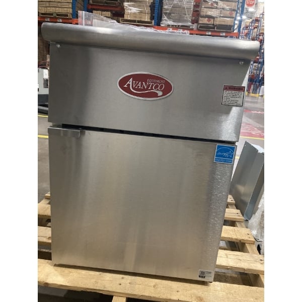 Scratch and Dent Avantco F5-ES-P 65-70 lb. Liquid Propane Stainless Steel Floor Fryer - 100,000 BTU