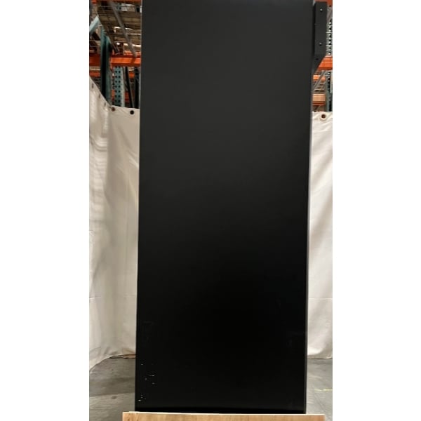 Scratch and Dent Avantco GDS-47-HC 53" Black Sliding Glass Door Merchandiser Refrigerator with LED Lighting