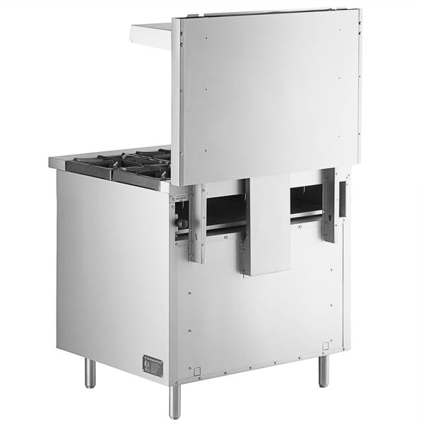 Scratch and Dent Cooking Performance Group S36-N Natural Gas 6 Burner 36" Range with Standard Oven - 210,000 BTU