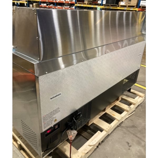 Scratch and Dent Avantco APT-71M-HC 70" 3 Door Mega Top Refrigerated Sandwich Prep Table