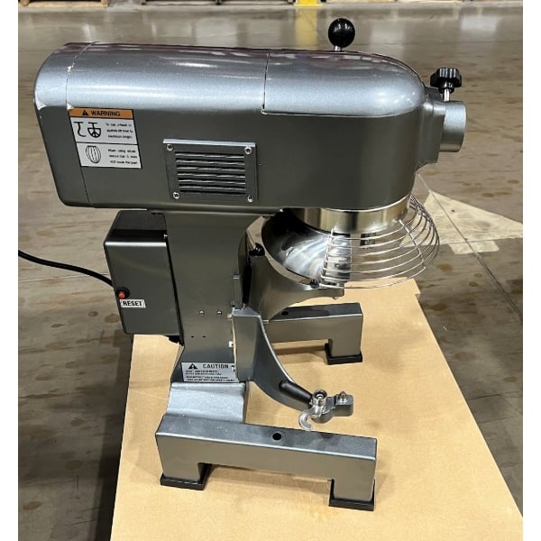 Scratch and Dent Avantco MX10H 10 Qt. Planetary Stand Mixer with Guard & Standard Accessories - 120V, 3/4 hp