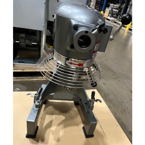 Scratch and Dent Avantco MX10H 10 Qt. Planetary Stand Mixer with Guard & Standard Accessories - 120V, 3/4 hp