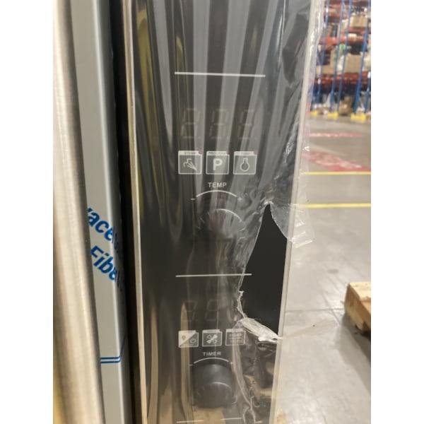 Scratch and Dent Moffat E32D5-2P Turbofan Single-Deck Full-Size Electric Digital Convection Oven with Steam Injection - 208V, 1 Phase, 5.8 kW