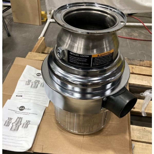 Scratch and Dent InSinkErator SS-300-27 Short Body Commercial Garbage Disposer - 3 hp, 3 Phase