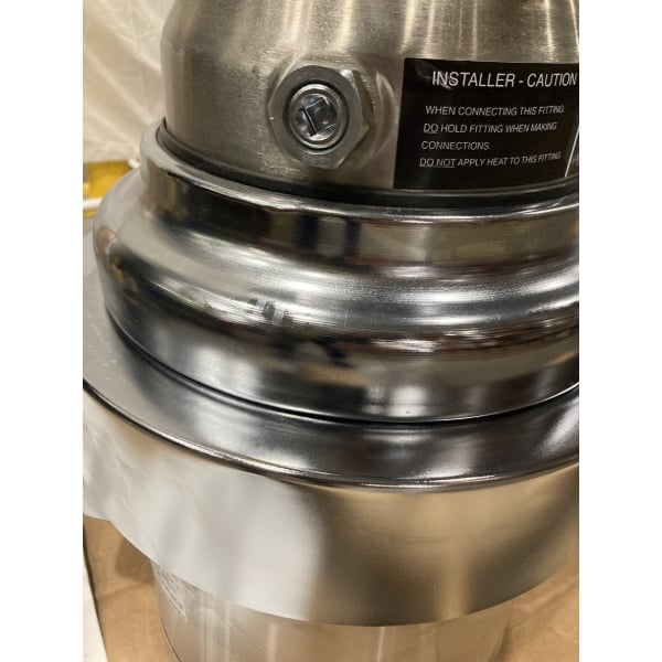 Scratch and Dent InSinkErator SS-300-27 Short Body Commercial Garbage Disposer - 3 hp, 3 Phase