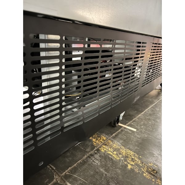Scratch and Dent Avantco SS-3F-HC 81 5/16" Stainless Steel Solid Door Reach-In Freezer