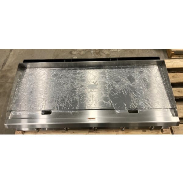 Scratch and Dent Cooking Performance Group GT-CPG-60-NL 60" Gas Countertop Griddle with Thermostatic Controls - 150,000 BTU
