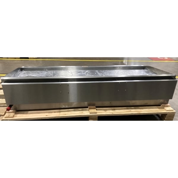Scratch and Dent Cooking Performance Group GT-CPG-60-NL 60" Gas Countertop Griddle with Thermostatic Controls - 150,000 BTU
