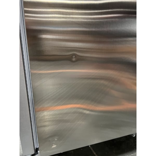 Scratch and Dent Avantco SS-WT-72R-HC 72" Three Door Worktop Refrigerator with 3 1/2" Backsplash