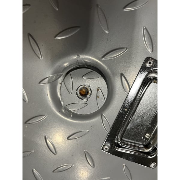 Scratch and Dent Regency 70 lb. 35 GPM Grease Trap with 3" Non-Threaded Connections - PDI Certified