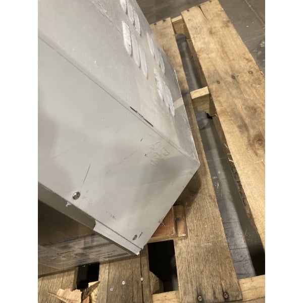 Scratch and Dent Estella EDS18D 18" Countertop Two Stage Dough Sheeter - 120V, 1/2 hp