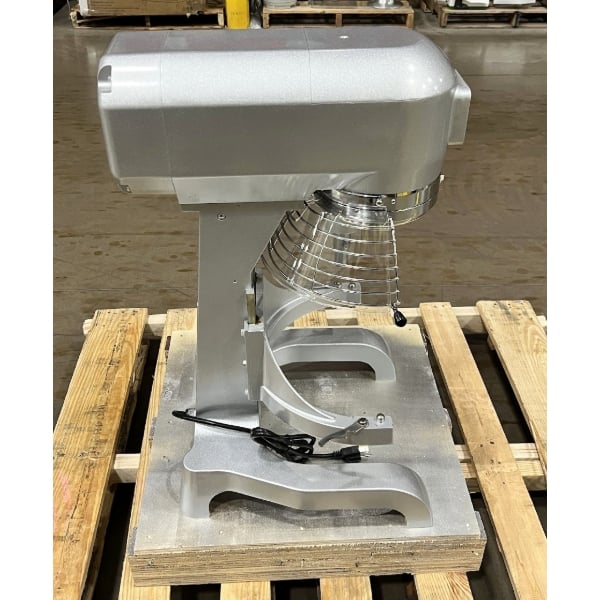 Scratch and Dent MainStreet Equipment CMIX20 20 Qt. Planetary Stand Mixer with Guard & Standard Accessories - 120V, 1 1/2 hp