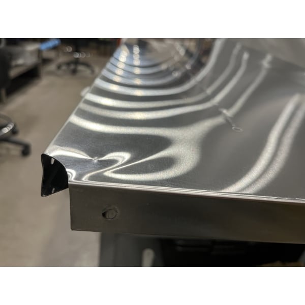 Scratch and Dent Avantco STE-5S Five Pan Open Well Electric Steam Table with Undershelf - 208/240V, 3750W