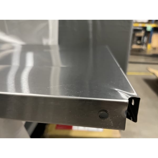 Scratch and Dent Avantco STE-5S Five Pan Open Well Electric Steam Table with Undershelf - 208/240V, 3750W