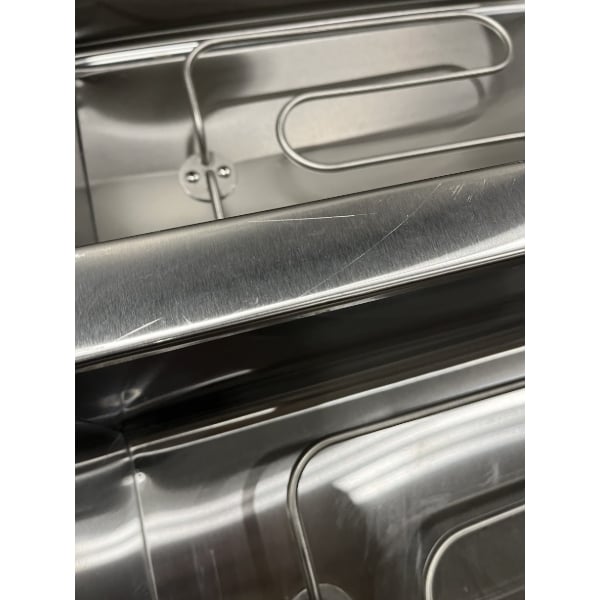 Scratch and Dent Avantco STE-5S Five Pan Open Well Electric Steam Table with Undershelf - 208/240V, 3750W