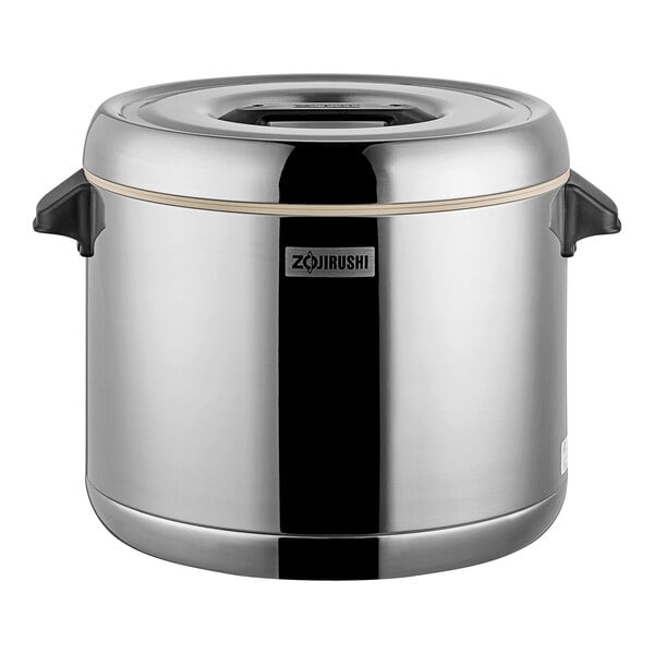 Scratch and Dent Zojirushi RDS-600 66 Cup (Cooked) Stainless Steel Sushi Rice Container