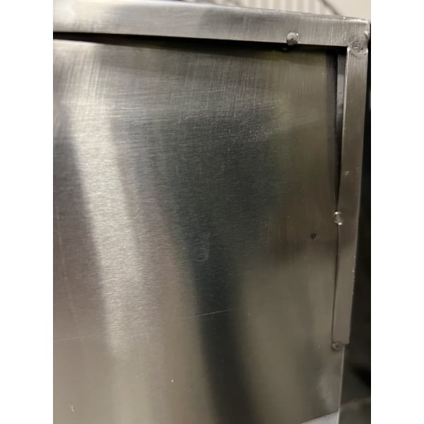 Scratch and Dent Regency Stainless Steel Flat Top Glass Rack Storage Unit - 23" x 24"