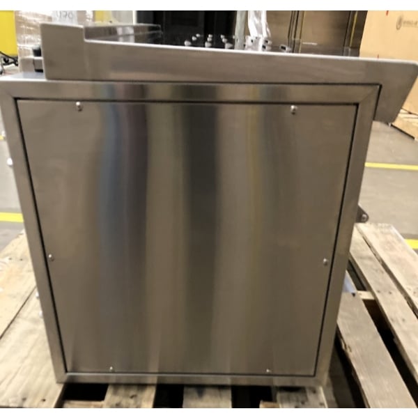 Scratch and Dent Cooking Performance Group S-36-SB-N 36" Natural Gas Infrared Salamander Broiler with 36" Heat Shield and Mounting Brackets - 36,000 BTU