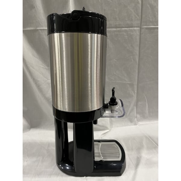 Scratch and Dent Fetco L4D-20 Luxus 2 Gallon Stainless Steel Coffee Server with Stand