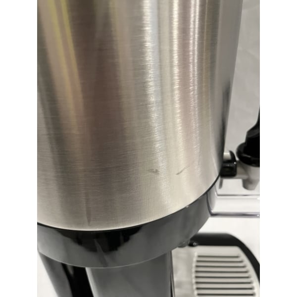Scratch and Dent Fetco L4D-20 Luxus 2 Gallon Stainless Steel Coffee Server with Stand