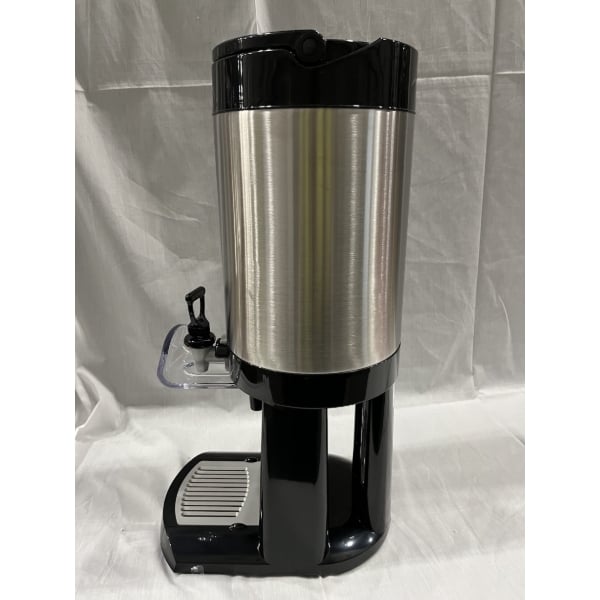 Scratch and Dent Fetco L4D-20 Luxus 2 Gallon Stainless Steel Coffee Server with Stand