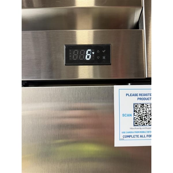 Scratch and Dent True TS-49-HC 54 1/8" Stainless Steel Solid Door Reach-In Refrigerator