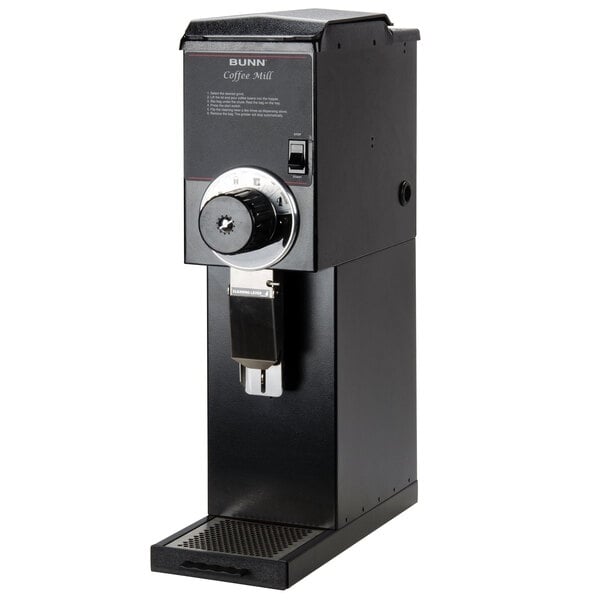 Scratch and Dent Bunn 22100.0000 G3 HD 3 lb. Black Bulk Coffee Grinder - 120V