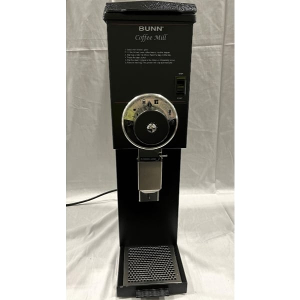 Scratch and Dent Bunn 22100.0000 G3 HD 3 lb. Black Bulk Coffee Grinder - 120V