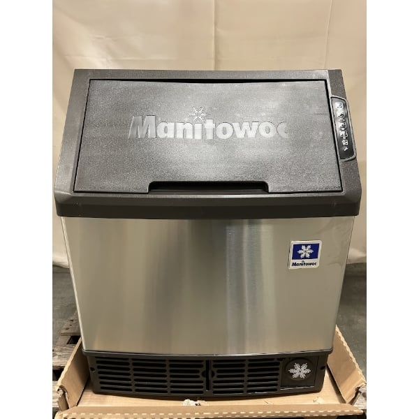 Scratch and Dent Manitowoc UYP0140A-161B NEO 26" Air-Cooled Undercounter Half Dice Cube Ice Machine with 90 lb. Storage Bin - 150 lb., 115V