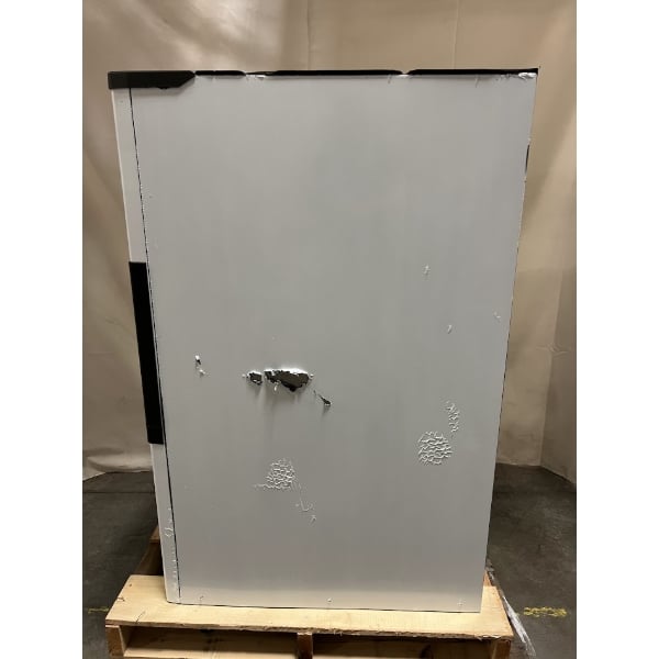 Scratch and Dent Avantco Ice KMC-H-322-HA 22" Air Cooled Modular Half Cube Ice Machine with Ice Dispenser - 350 lb.