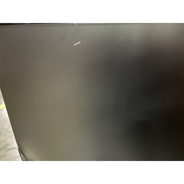 Scratch and Dent Avantco UBB-72-HC 73" Black Counter Height Narrow Solid Door Back Bar Refrigerator with LED Lighting