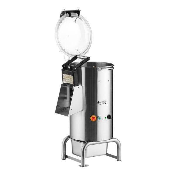 Scratch and Dent Avantco PPF40 40 lb. Floor Potato Peeler - 120V, 1 1/2 hp
