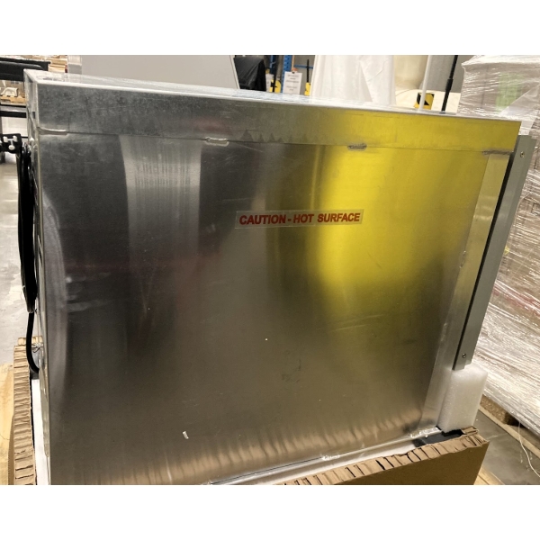 Scratch and Dent Avantco HPI-1812 Undercounter Half Size Insulated Heated Holding / Proofing Cabinet with Clear Door - 120V