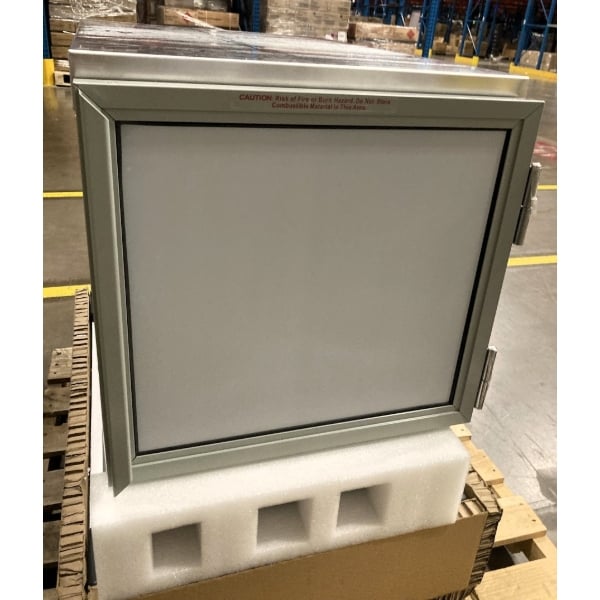 Scratch and Dent Avantco HPI-1812 Undercounter Half Size Insulated Heated Holding / Proofing Cabinet with Clear Door - 120V
