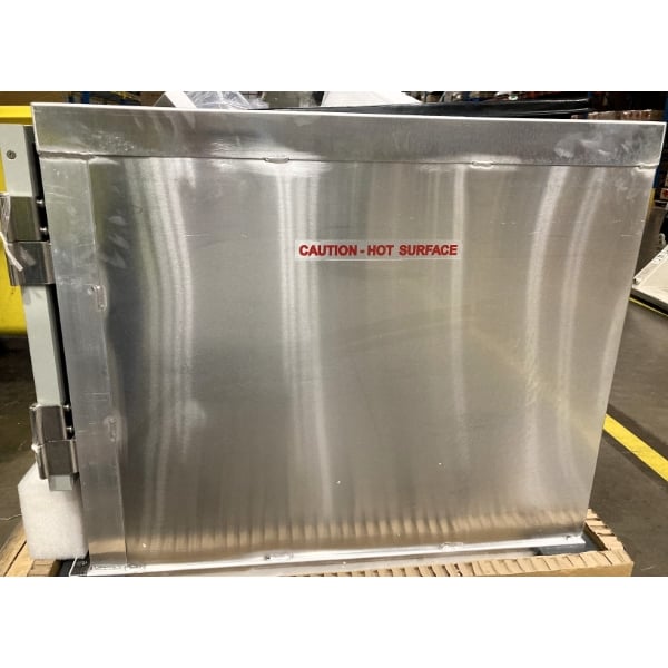 Scratch and Dent Avantco HPI-1812 Undercounter Half Size Insulated Heated Holding / Proofing Cabinet with Clear Door - 120V