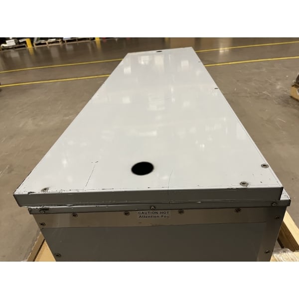 Scratch and Dent ServIt Five Pan Open Well Electric Steam Table with Partially Enclosed Base - 208/240V, 3750W